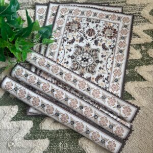 Designer Fabric  Table Mat Pack of 6