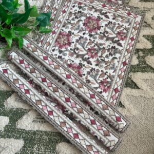 Designer Fabric  Table Mat Pack of 6